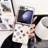 Multicolor Monogram White Case