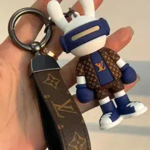 Louis Vuitton Bunny Keychain – 3D Monogram Design